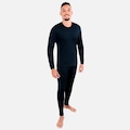 Conjunto Térmico Masculina Segunda Pele Roupas Térmicas Frio Extremo Thermo Tec 250g PRETO