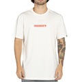 Camiseta Quiksilver Clicker Logo DNA WT25 Masculina BRANCO