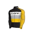 Jaqueta de Ciclismo Masculina ERT Térmica Pro Racing Vanert PRETO/AMARELO