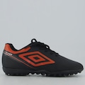 Chuteira Society Infantil Umbro Adamant Top Speed PRETO