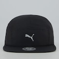 Boné Adulto Puma Runner Aba Reta PRETO