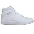 Tênis Puma Rebound V6 BDP - Masculino BRANCO/CINZA