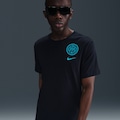 Camiseta Inter de Milão Nike Crest Masculina PRETO/AZUL