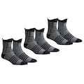 Kit Meia Tática Galápagos Coolmax Midistride - 3 Pares PRETO