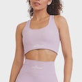 Top Feminino Caju Brasil Seamless Oxigenio Fitness - ROSA CLARO