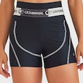 Mini Short Feminino Caju Barsil Atletika Com Elastico PRETO