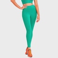 Calça Legging Feminina Caju Brasil Nz Butt Lift Verde Salvia Fitness VERDE