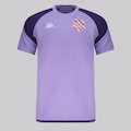 Camisa do Bangu 2025 Kappa Goleiro Treino Masculina ROXO