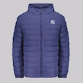 Jaqueta Masculina New Era MLB New York Yankees Puffer Basic AZUL ESCURO