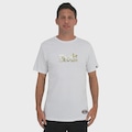 Camiseta Quiksilver Omni Chrome Line Masculina BRANCO