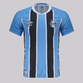 Camisa do Grêmio I 2025 Umbro Patch Sul-Americana Masculina AZUL