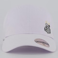 Boné Adulto Santos Supercap 6 Gomos Aba Curva BRANCO