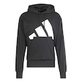 Blusão de Moletom Masculino adidas Big Logo Com Capuz PRETO/BRANCO