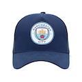 Boné Infantil SuperCap Manchester City Americano Aba Curva AZUL