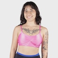 Top Feminino Caju Brasil Atletika Franzido Classic ROSA