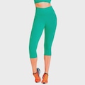 Calça Corsario Feminina Caju Brasil Nz Classic VERDE