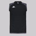 Camiseta Regata Kappa Abriz Pro Seven Masculina PRETO