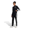 Conjunto Feminino adidas Essentials 3 Stripes PRETO/BRANCO