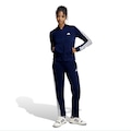 Conjunto Feminino adidas Essentials 3 Stripes AZUL/AZUL ESC