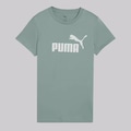 Camiseta Puma ESS NO. 1 Logo Feminina VERDE