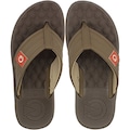 Chinelo de Dedo Masculino Cartago Sintra Confortável MARROM