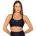 Top Feminino Run More Essencial Max PRETO