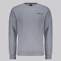 Blusão de Moletom Masculino Oakley Bark Crew CINZA