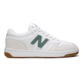 Tênis Adulto New Balance 480 Low BRANCO/VERDE