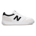 Tênis Adulto New Balance 480 Low BRANCO/PRETO