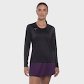 Camiseta Manga Longa Mizuno Energy 2.0 Feminina PRETO