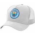 Boné Manchester City Masculino SuperCap Trucker BRANCO