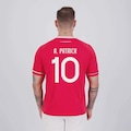 Camisa do Internacional Alan Patrick 10 Strong Masculina VERMELHO