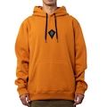 Blusão de Moletom Masculino MCD Canguru Fechado Logo AMARELO
