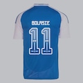 Camisa do Cruzeiro adidas I 2025 11 Bolasie Masculina AZUL