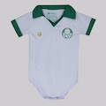 Body do Palmeiras Infantil Premium Torcida Baby BRANCO
