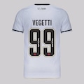 Camisa do Vasco II 2025 99 Vegetti Kappa Masculina BRANCO