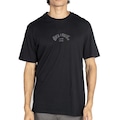 Camiseta Masculina Billabong Mid Arch PRETO