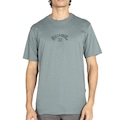 Camiseta Masculina Billabong Mid Arch Plus Size VERDE ESCURO