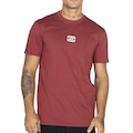 Camiseta Masculina Billabong Bracket Wave WT25 VERMELHO