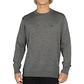 Tricot Quiksilver Emrboidery WT25 Masculina Cinza Mescla CINZA