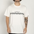 Camiseta Masculina Quiksilver Checker BRANCO