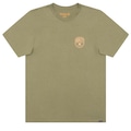 Camiseta Masculina Hurley Escudo VERDE ESCURO