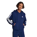 Jaqueta Masculina adidas 3 Stripes AZUL ESC/BRANCO