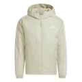 Jaqueta Masculina adidas Puffer MARROM CLARO/BRANCO