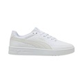 Tênis Adulto Puma Court Classic Clean BRANCO/AMARELO CLARO