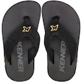 Chinelo Kenner Kivah Infantil PRETO