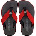Chinelo Kenner Kivah Infantil VERMELHO/PRETO