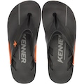 Sandália Kenner NK6 Flux Pro Masculina PRETO/LARANJA
