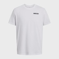 Camiseta Under Armour Heavyweight Label Masculina BRANCO