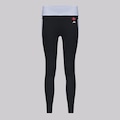 Calça Legging do Vasco Kappa Supp Color Feminina PRETO